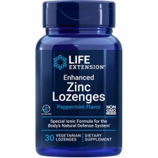 Life Extension Enhanced Zinc Lozenges, 30 vege lozenges
